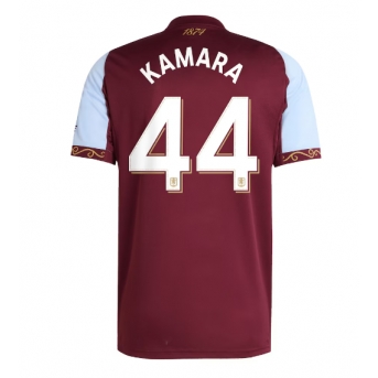 Billige Fotballdrakt Aston Villa Boubacar Kamara #44 Replika Hjemmedrakt 2025-26 Kortermet